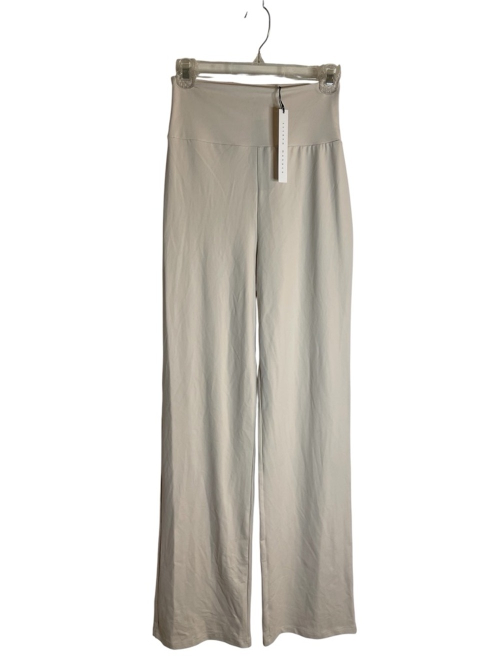 Susana Monaco blanched almond New high rise wide leg pants with VISTA XS